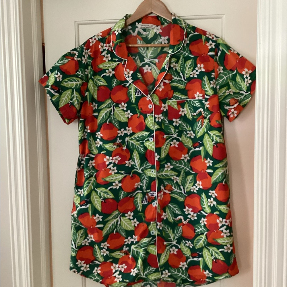 Printfresh Orange Grove Night Gown/Sleep Shirt